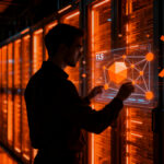 Ciberseguridad en infraestructura digital, profesional protegiendo servidores y certificados TLS comprometidos.