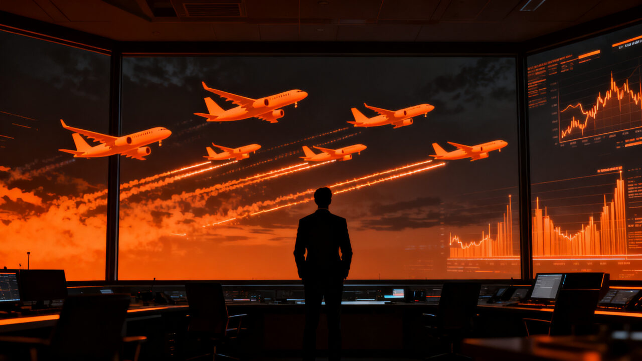 Estrategia de aerolíneas en Chile ante el aumento de costos de combustible y cambios en el mercado de aviación comercial.