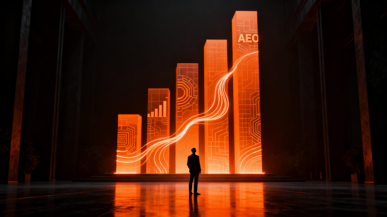 Estrategia de marketing 2027: aumento de inversión en autoridad de marca y AEO frente a la inteligencia artificial.