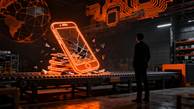 El mercado de smartphones enfrenta una crisis de suministro y aumento de precios, marcando el fin de los móviles de gama baja.