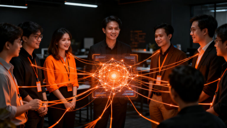 Mentores de startups en Vietnam formándose en inteligencia artificial y metodologías lean para impulsar el ecosistema emprendedor.