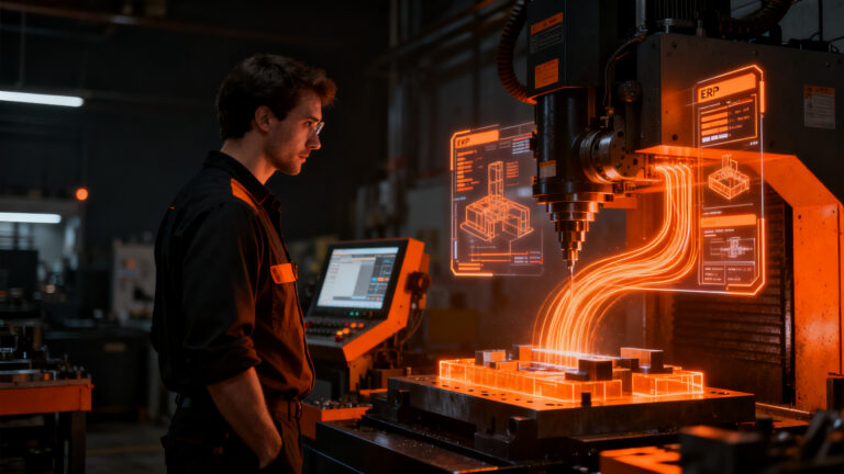 Integración de ERP y fabricación CNC en la industria de ventanas y fachadas, optimizando la automatización industrial.