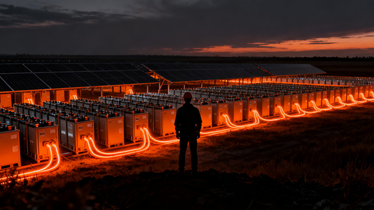 Crisis de precios eléctricos negativos en Francia impulsando la inversión en almacenamiento de energía y baterías.