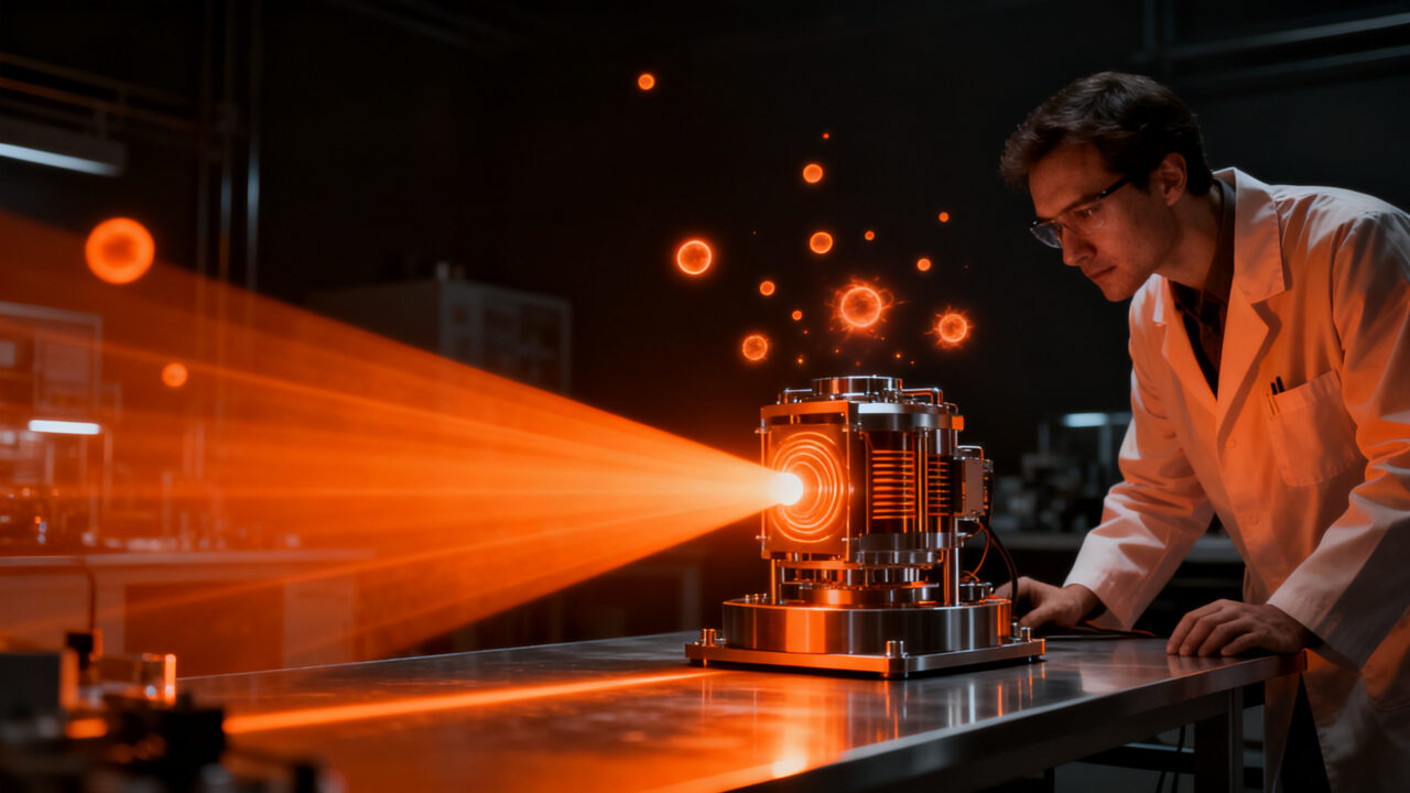 Dispositivo de fusión nuclear compacto de Cambridge Heavy Industries, innovación en energía limpia y tritio.