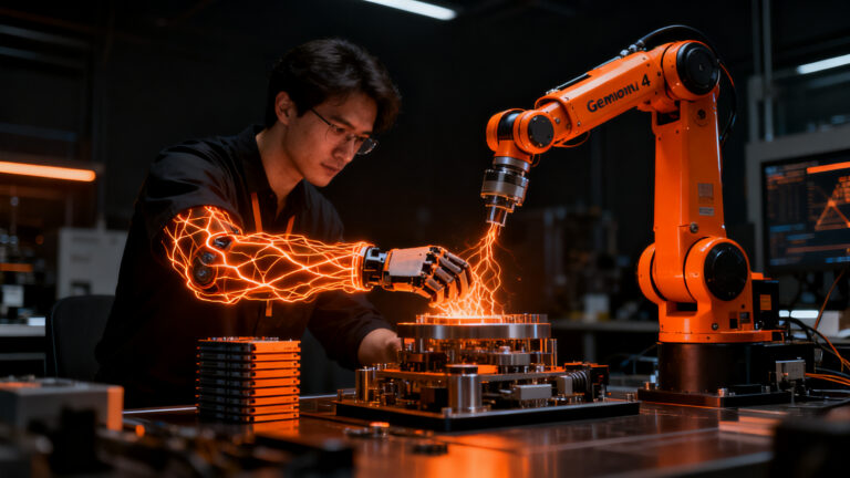 Gemini 4 Argon y el desarrollo de AGI física en robótica para startups de inteligencia artificial.