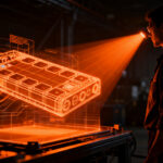 Software de inspección industrial con IA de Glimpse para control de calidad de baterías y manufactura rápida.
