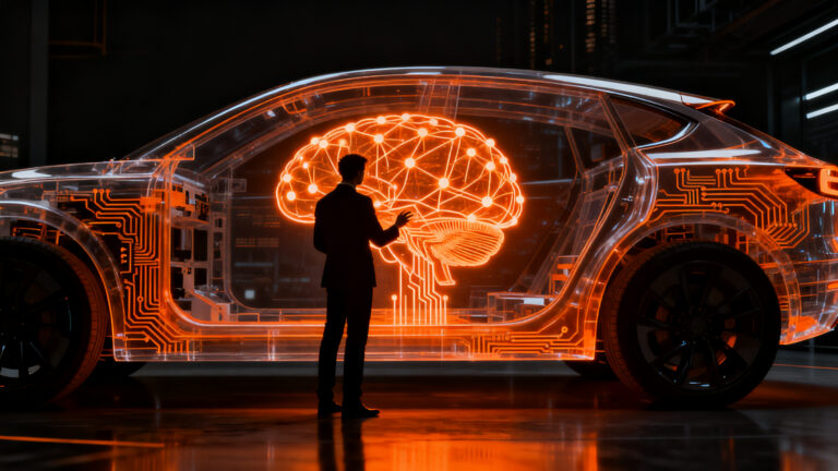 Computadora centralizada de IA en vehículos de General Motors para la industria automotriz y desarrollo de software.