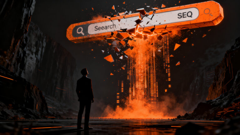 Impacto negativo de Google AI Overviews en el tráfico web de medios y estrategias de supervivencia SEO.