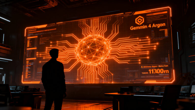 Google presenta Gemini 4 Argon para ciberseguridad avanzada con IA generativa y modelos de gran escala.