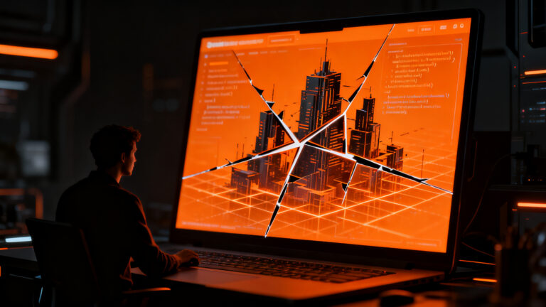 Desarrollador analizando código de seguridad móvil de GrapheneOS frente a fallos en Android 17 para startups.