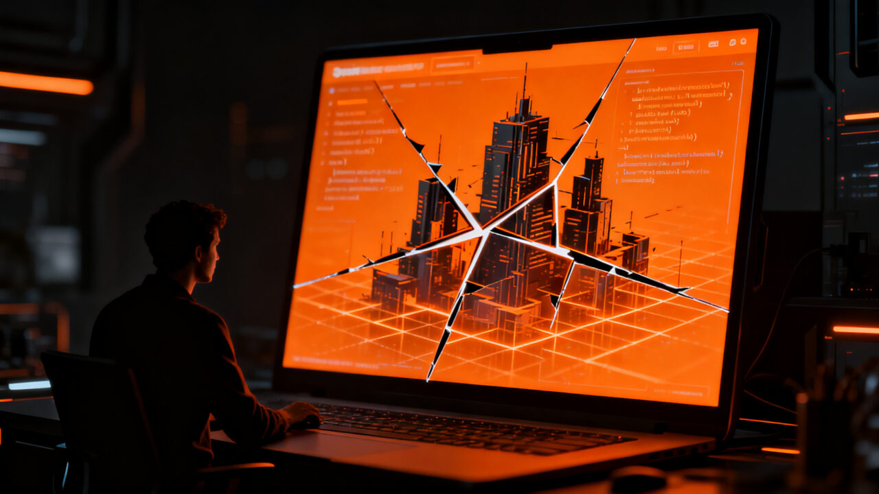Desarrollador analizando código de seguridad móvil de GrapheneOS frente a fallos en Android 17 para startups.