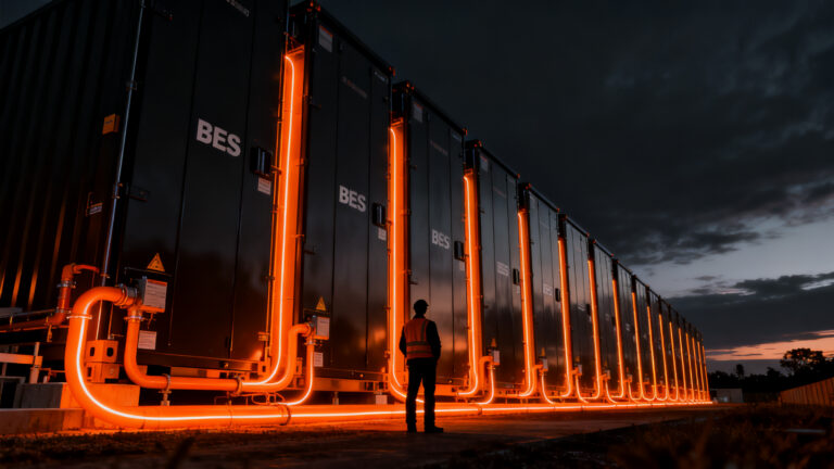 Proyecto BESS de Greenvolt en Polonia, infraestructura energética a gran escala para almacenamiento de energía renovable.