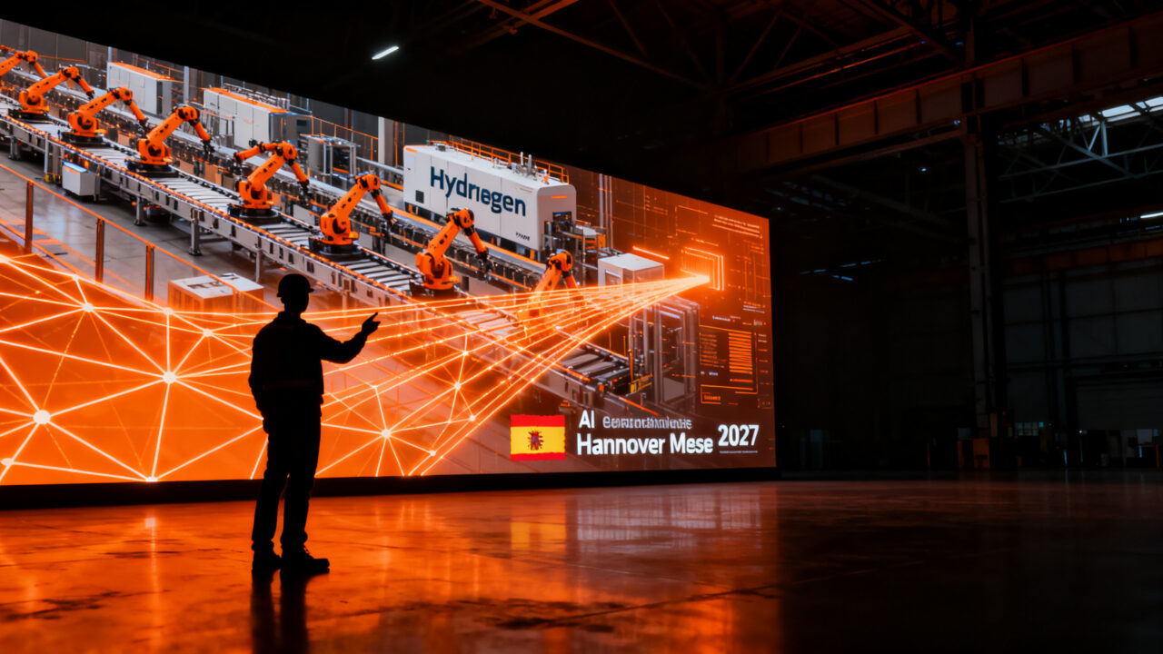 España país asociado en Hannover Messe 2027, liderando la automatización industrial, robótica e IA en Europa.