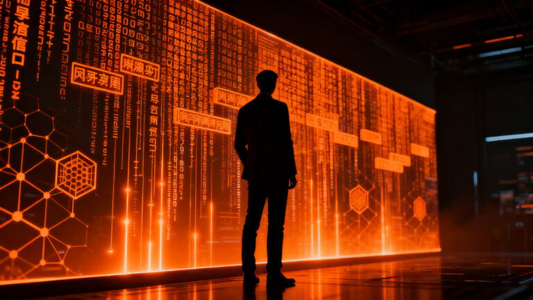 Representación visual de ciberseguridad y robustez de contraseñas, destacando la tecnología de Hive Systems en un entorno digital.