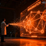 Plataforma INNOMATCH conectando investigadores y empresas en un ecosistema digital de innovación tecnológica.
