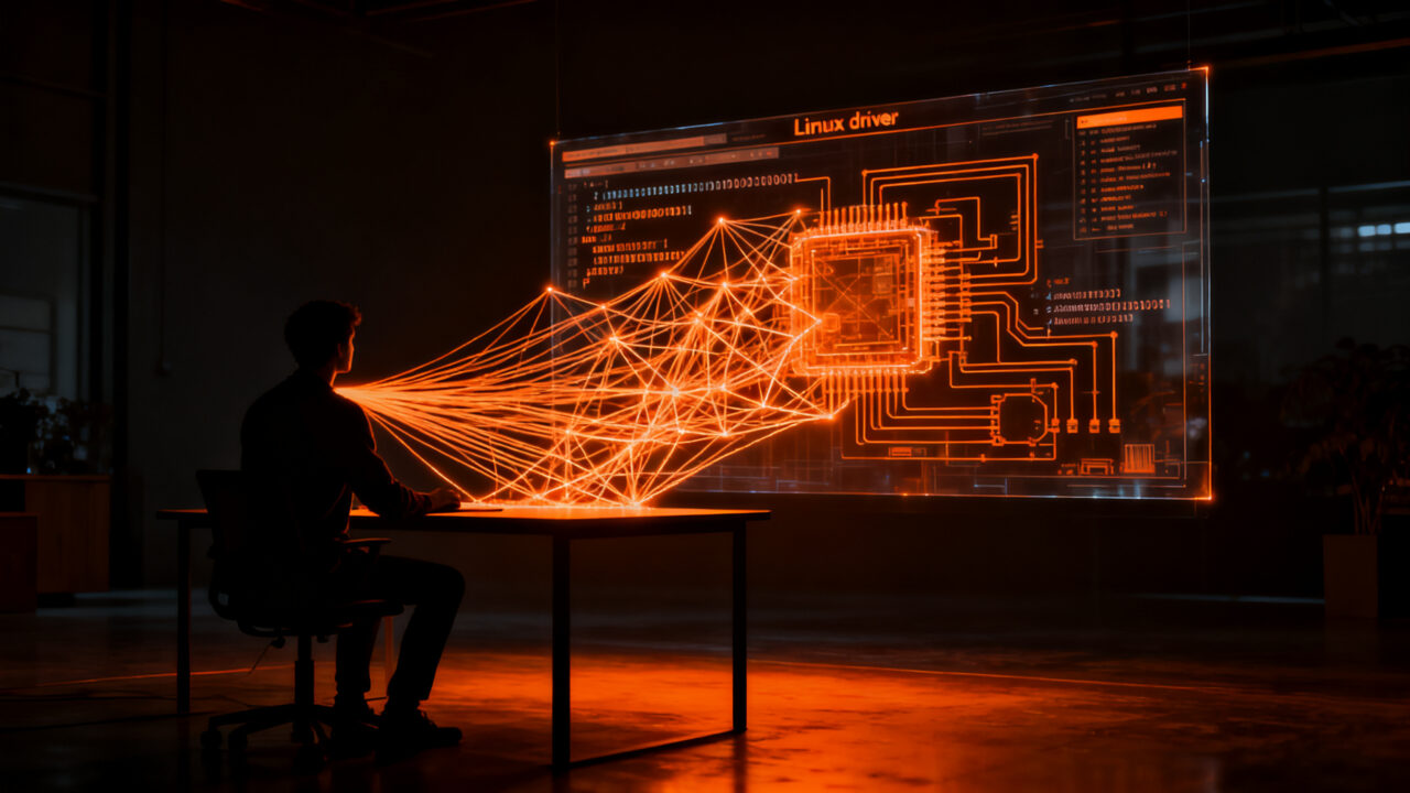 Un desarrollador utiliza herramientas de IA como hw-harness y Claude para programar drivers de Linux para hardware complejo.