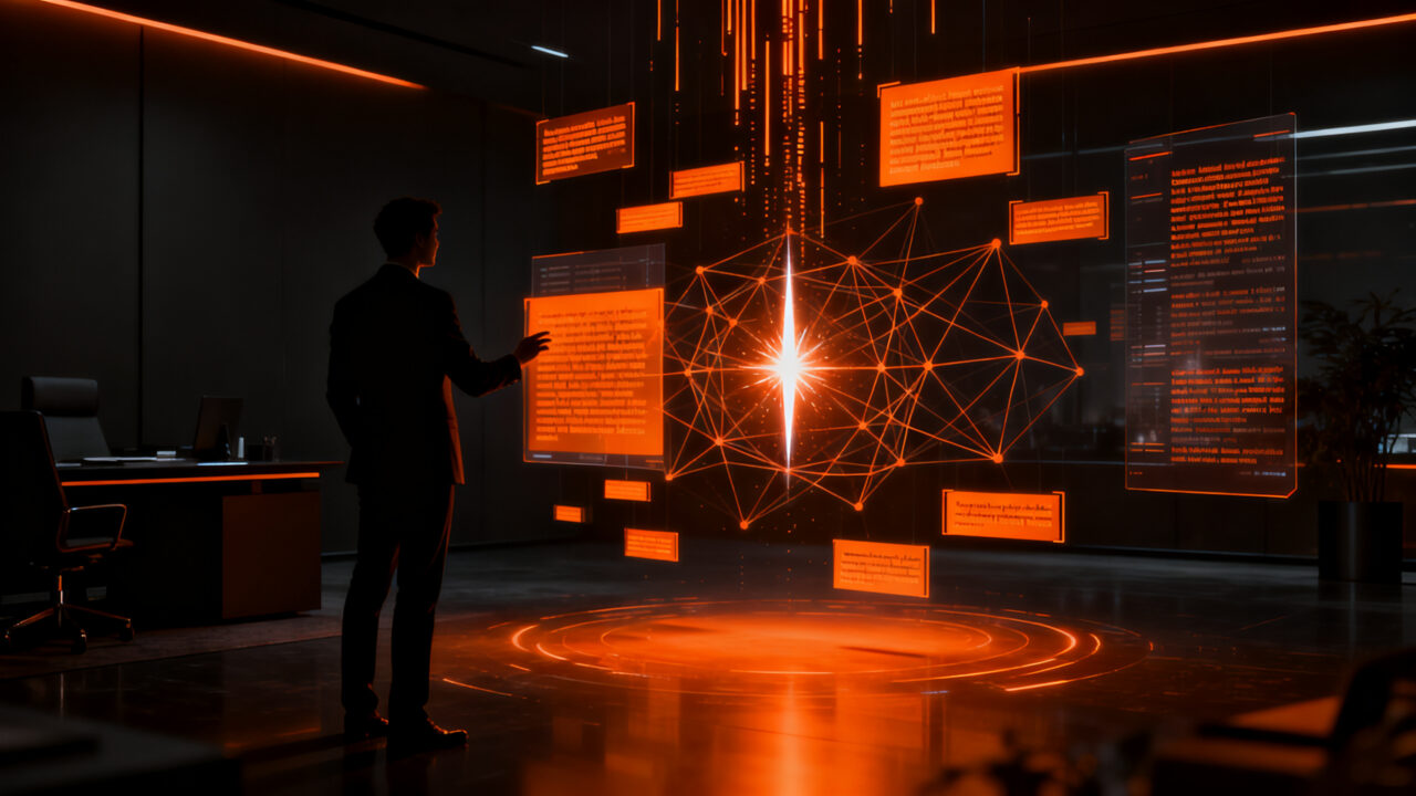 Uso de inteligencia artificial en la creación de contenido corporativo y su impacto en el rendimiento empresarial.