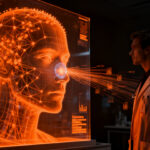 Modelo de IA FAHR-Face analizando datos de salud para predecir supervivencia al cáncer mediante visión artificial.