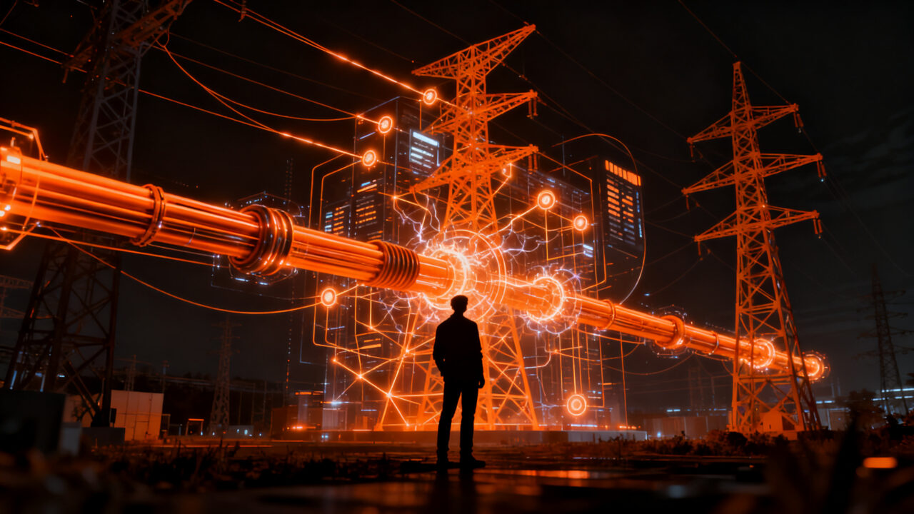 Infraestructura energética impulsada por IA y modernización de la red eléctrica con startups como Veir y Weavegrid.