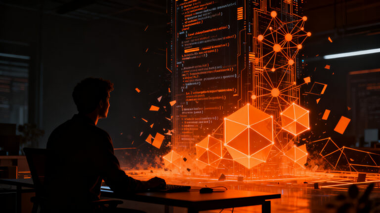 Impacto de la inteligencia artificial en el empleo en España, mostrando la vulnerabilidad de programadores y diseñadores ante la automatización.