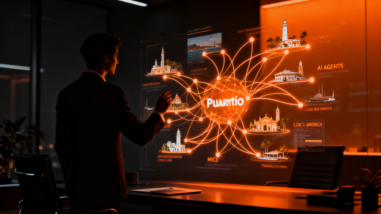 Agentes de inteligencia artificial transformando la experiencia turística y de negocios en Puerto Rico.