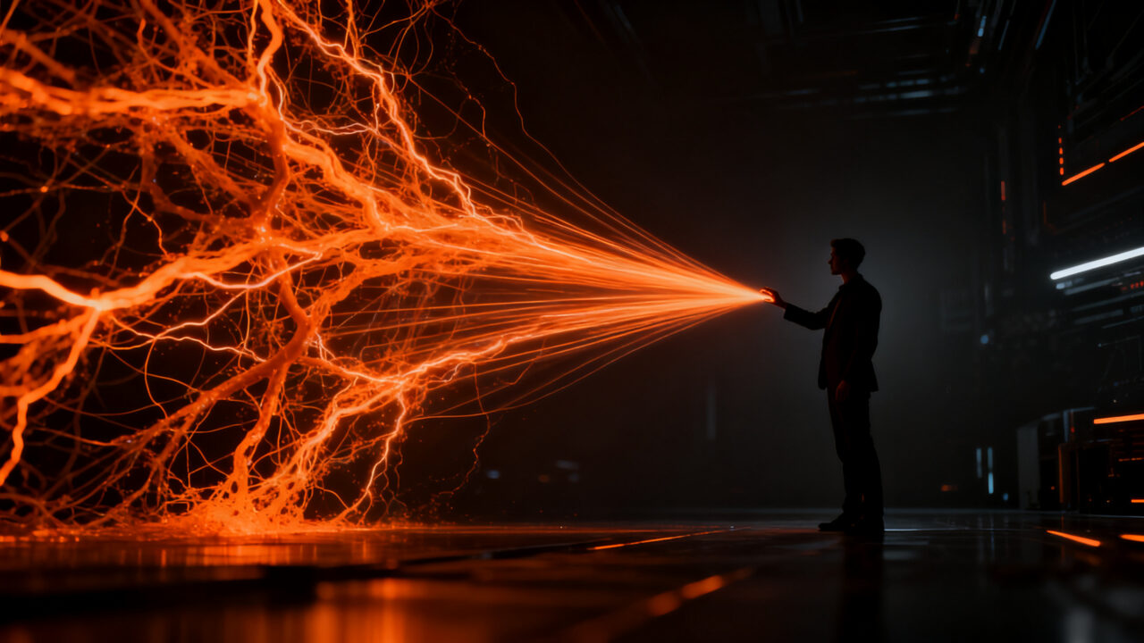 Ejecutivo de Iberdrola conectando con una red de startups para impulsar la electrificación y la innovación abierta en Startup OLÉ.