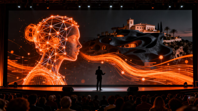 Expertos debaten el futuro de la IA y el marketing digital en el evento Ibiza20 con Google y Canva.