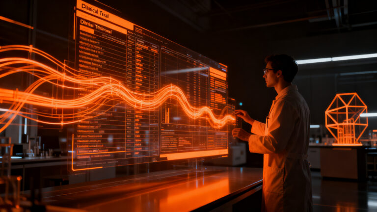 Agentes de IA automatizando la gestión de formularios en ensayos clínicos, optimizando la eficiencia operativa en el sector salud.