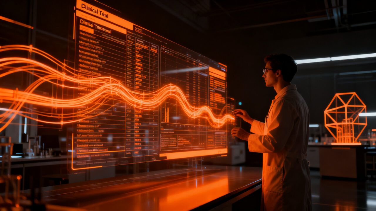 Agentes de IA automatizando la gestión de formularios en ensayos clínicos, optimizando la eficiencia operativa en el sector salud.