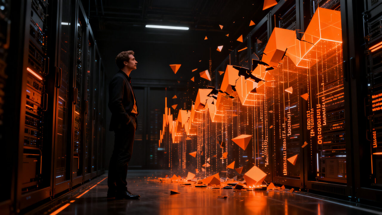 Impacto de la caída de Intel y Amazon en el mercado de infraestructura de IA para startups y fundadores.
