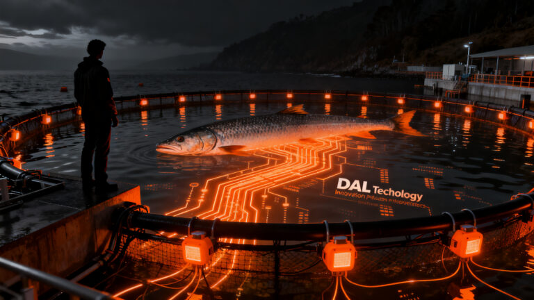 Startup chilena Innaqua LAB implementa tecnología DAL en pisciculturas de salmones para reducir mortalidad.