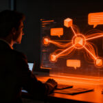 Agente de IA de Instinct integrándose en chats grupales, representando la nueva era de la inteligencia artificial conversacional y colaborativa.