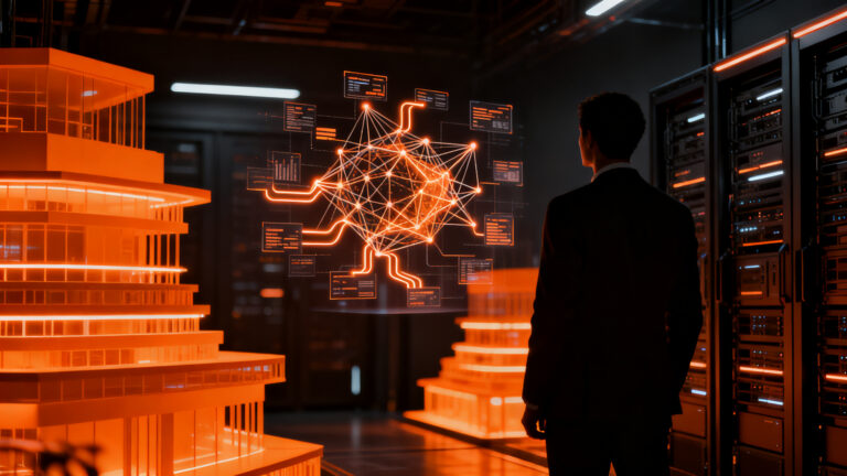 Integración de inteligencia artificial en empresas españolas, mostrando el reto de escalar modelos de IA.