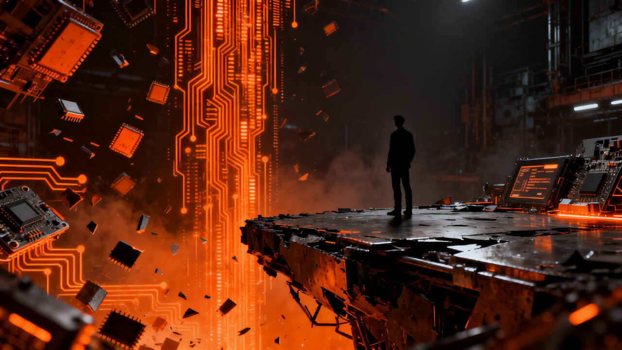 Caída de acciones de Intel y crisis del mercado de hardware: impacto y lecciones para startups tecnológicas.