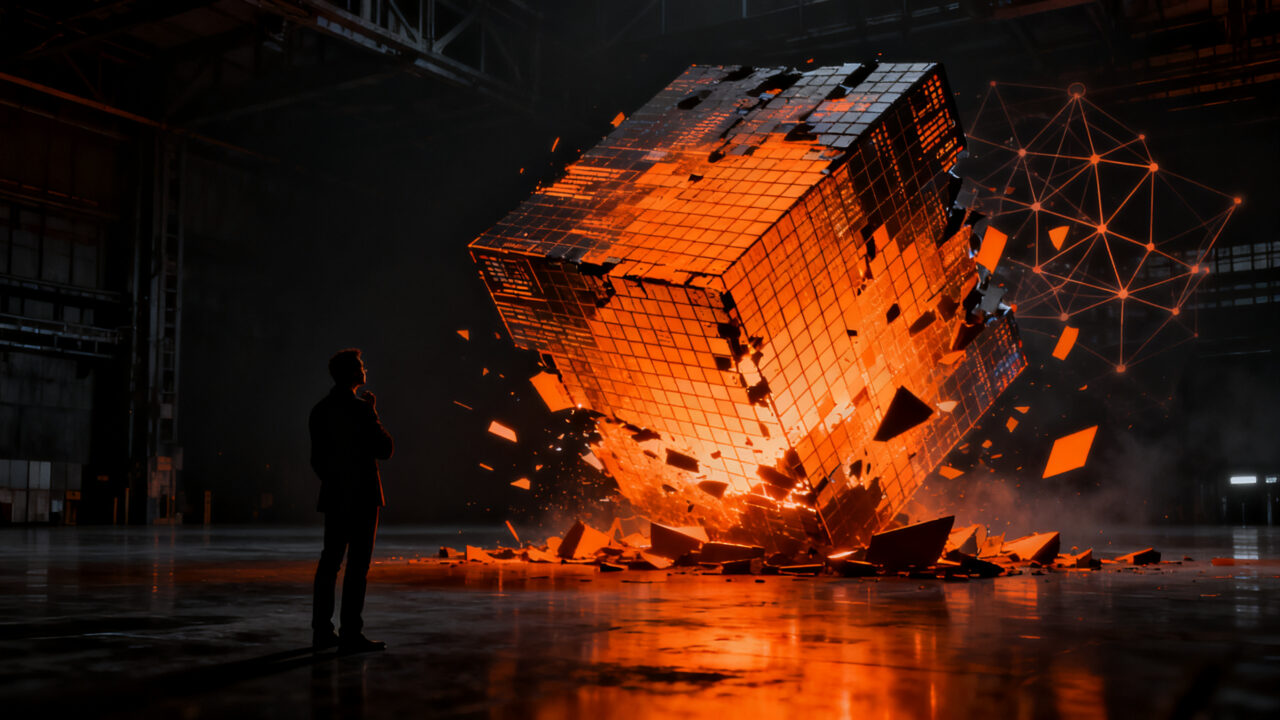 Caída de acciones tecnológicas y volatilidad del mercado IA, impactando el Nasdaq y el ecosistema startup.