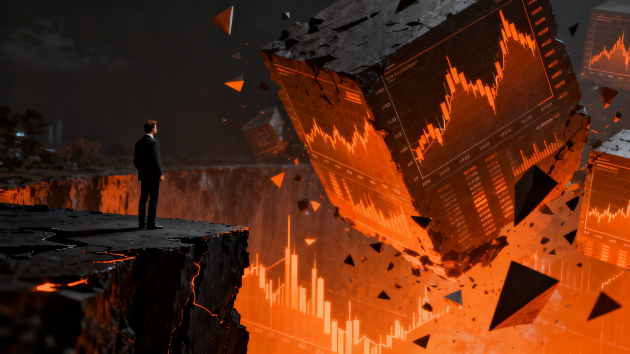 Impacto del desplome de Intel y Nasdaq en la inversión de startups y el sector IA en Wall Street.