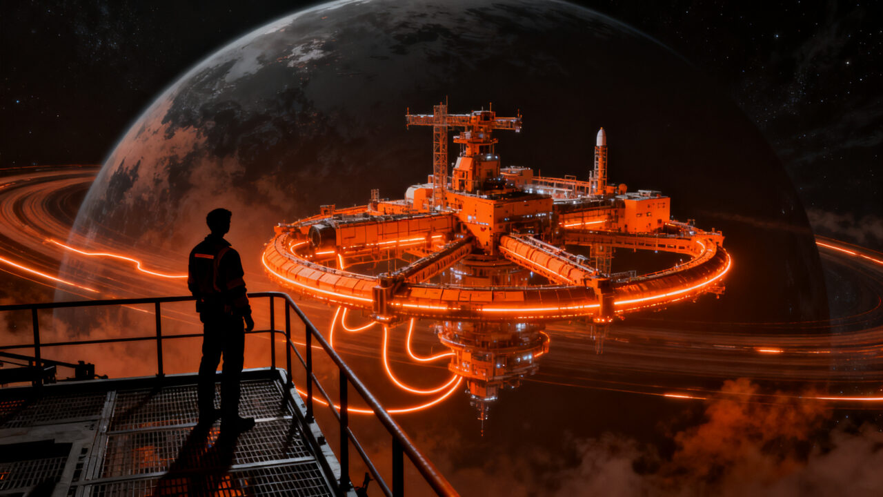 Inversión histórica en tecnología espacial alcanzando récords de capital de riesgo para infraestructura en el espacio.