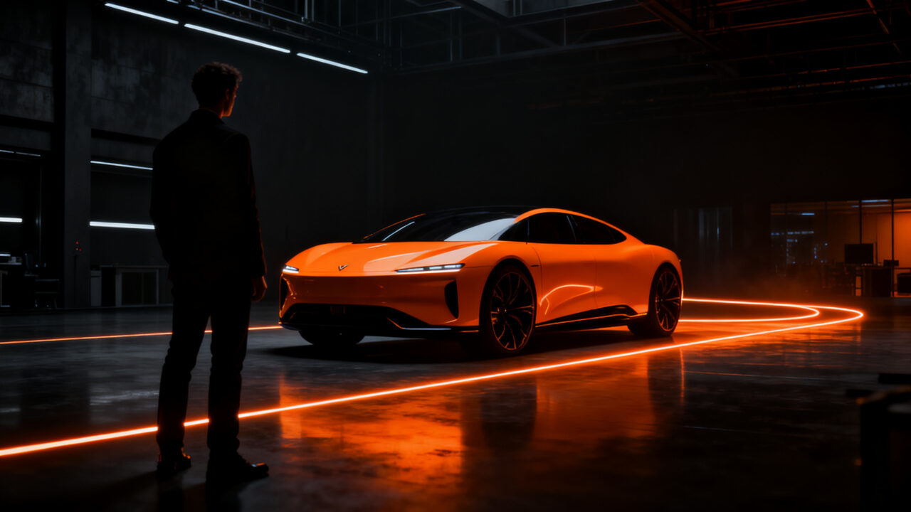 El nuevo Jaguar Type 01, un coche eléctrico de lujo que representa la estrategia de rebranding y reinvención de JLR.