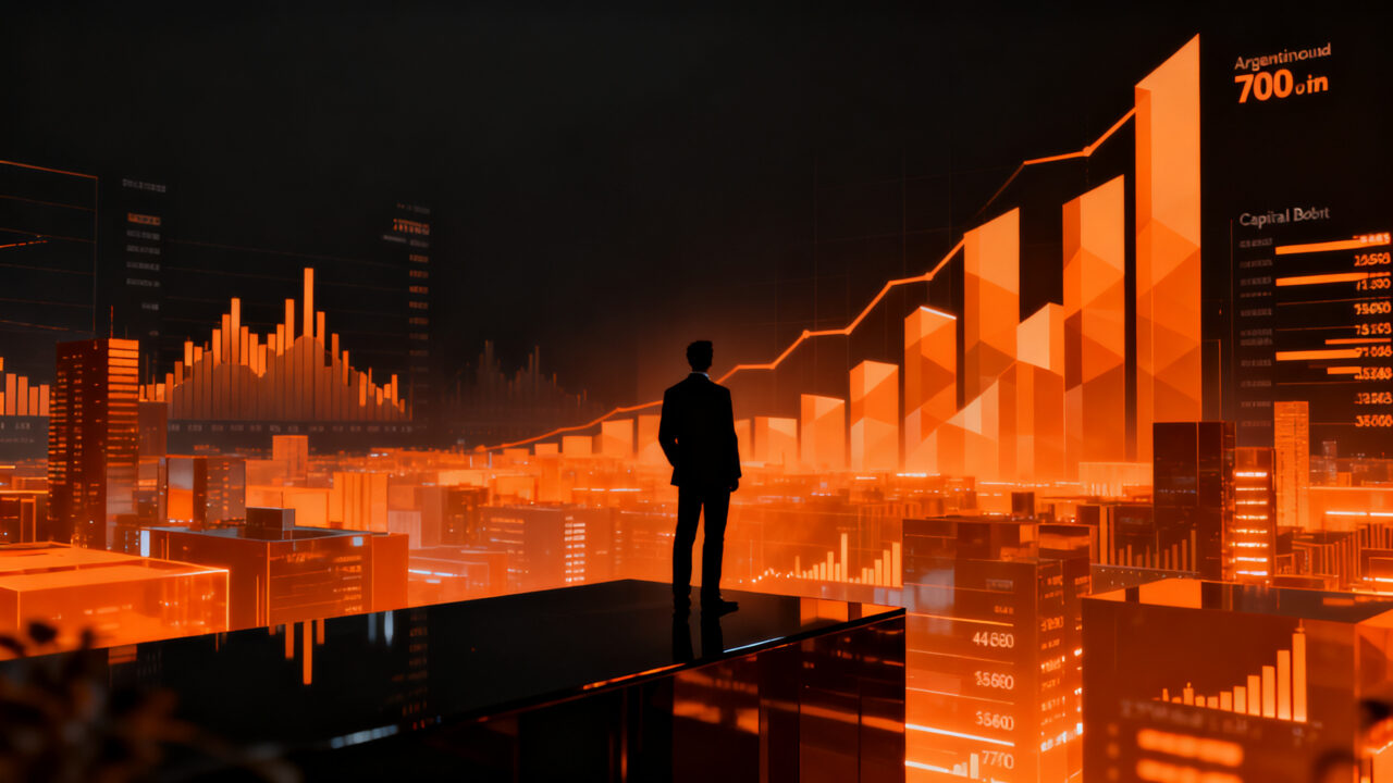 Análisis de deuda argentina y riesgo país, destacando oportunidades en el mercado de capitales según JPMorgan.