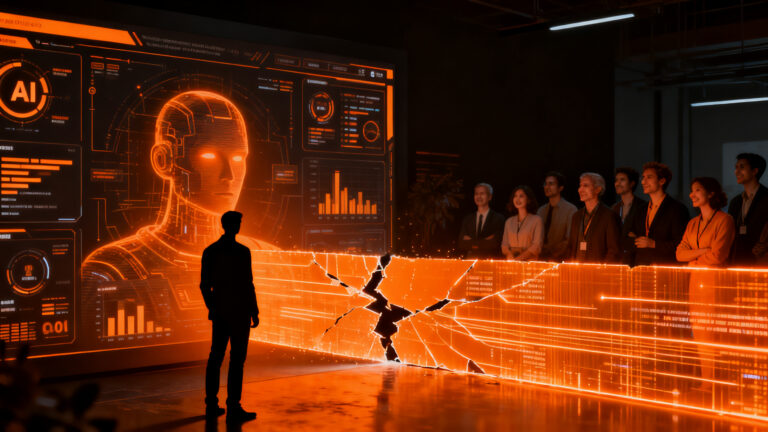 Brecha de confianza entre marketers y consumidores en la adopción de inteligencia artificial según informe Kantar.