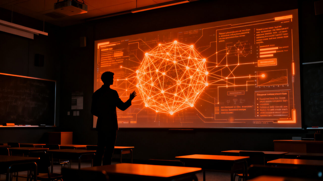 Ketzai, IA educativa dominicana ganadora del Startup World Cup, representando la innovación tecnológica y el éxito del ecosistema startup en LATAM.