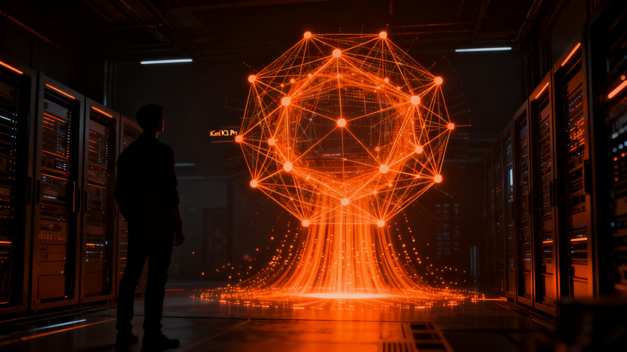 El modelo de inteligencia artificial Kimi K3.1 Pro de Moonshot AI, representando la potencia de los modelos de lenguaje de código abierto.