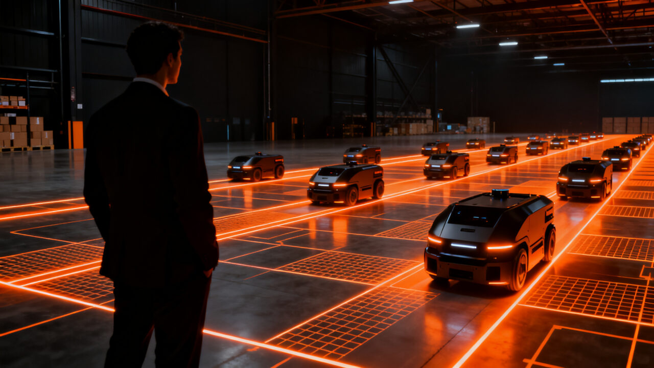Distribución estratégica de robots móviles autónomos KUKA por TD SYNNEX en el mercado europeo de automatización industrial.