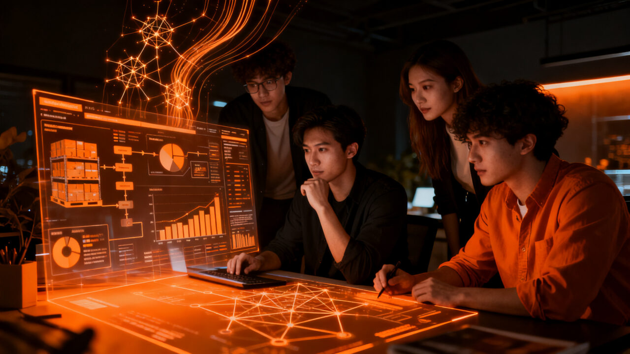 Startup Lenaia del Tec de Monterrey finalista en CodeLaunch, utilizando inteligencia artificial para optimizar inventarios de pequeñas empresas.