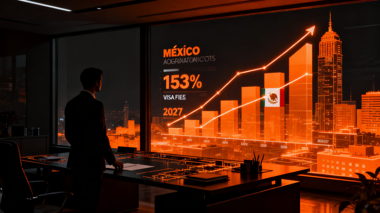 Impacto de la Ley de Derechos 2027 en costos operativos y trámites para inversión extranjera en México.