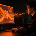 Modelo de inteligencia artificial local Liquid AI LFM2.5-24B-A2B ejecutándose en un ordenador para agentes autónomos.