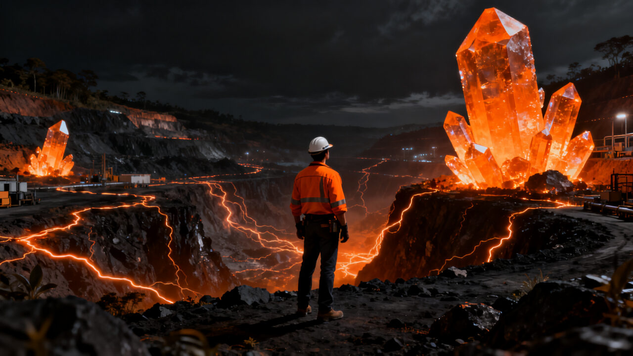 Adquisición estratégica de Lynas Rare Earths y la mina Caldeira en Brasil para fortalecer la cadena de suministro tecnológica global.