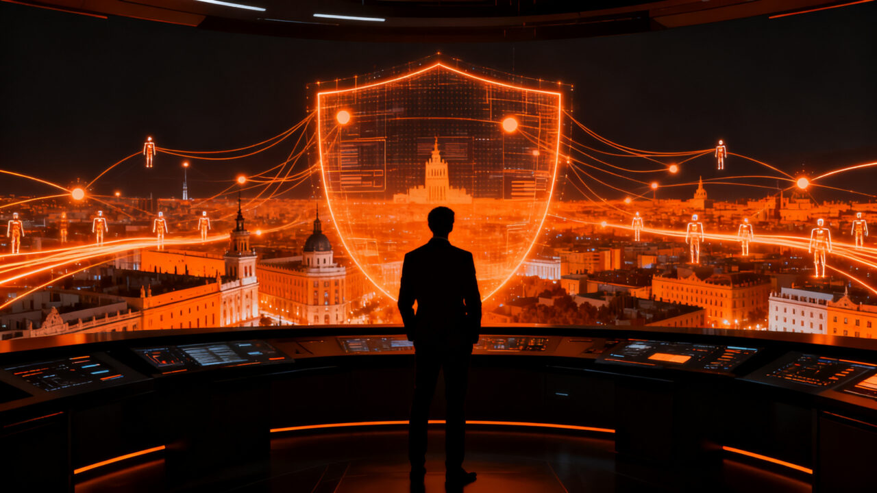 Alianza tecnológica entre Madrid y Cloudflare para implementar IA agéntica y ciberseguridad en startups.