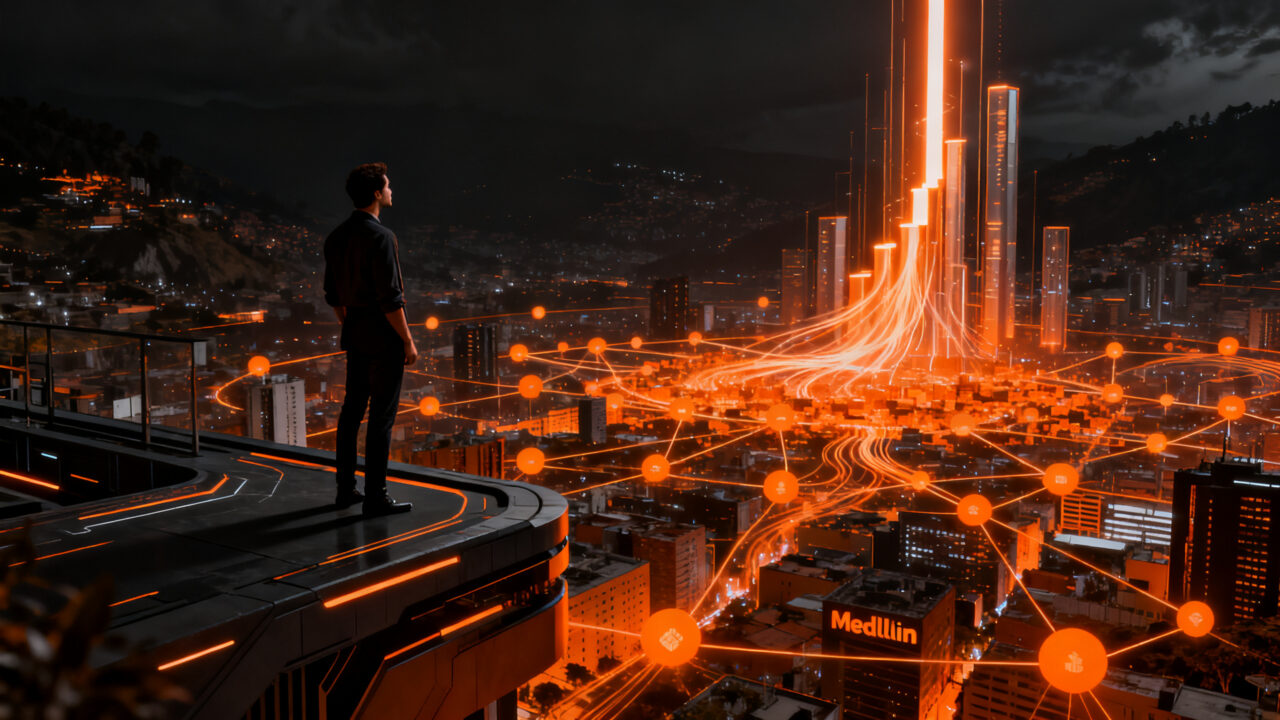 Ecosistema de startups en Medellín, liderando la innovación y la inversión tecnológica en América Latina.