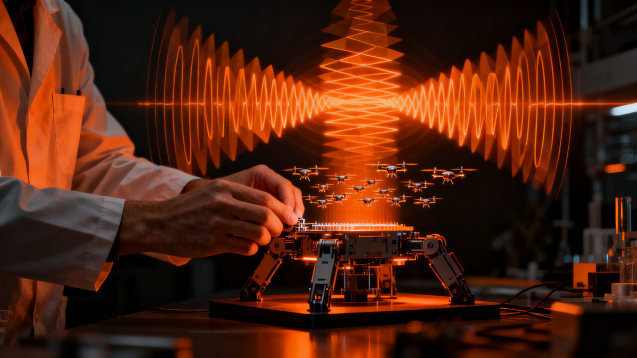 Micro-drones impulsados por ultrasonidos, un avance disruptivo en micro-robótica y tecnología deeptech desarrollado en la EPFL.